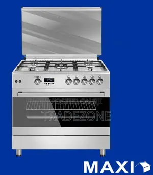 Maxi Gas Cooker 60x90 CM (5) Burners Shine Line Inox (FK962DSS)