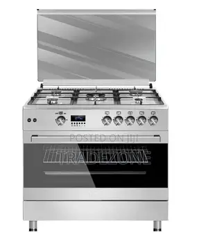 Maxi Gas Cooker 60x90 CM (5) Burners Shine Line Inox (FK962DSS)