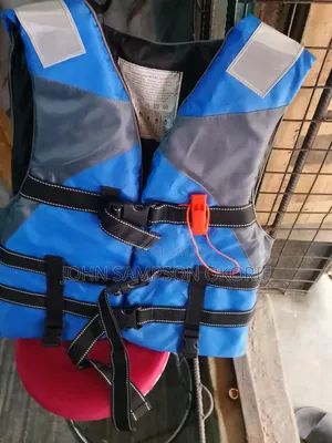 Blue Safety Life Jacket for Swimming and Life Secure