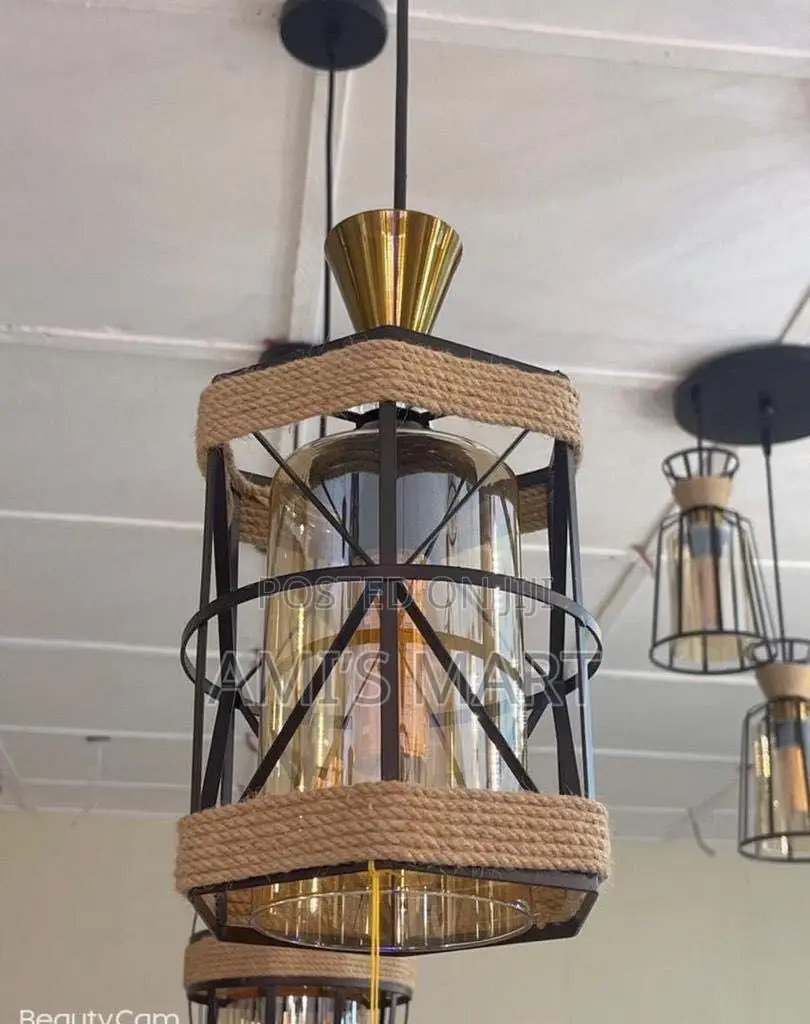 Fancy Minimalist Single Pendant Light.