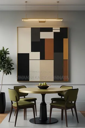 Modern Abstract Canvas Texture Prints