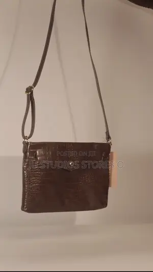 Fiorelli Women Brown Croc-Embossed Crossbody Bag