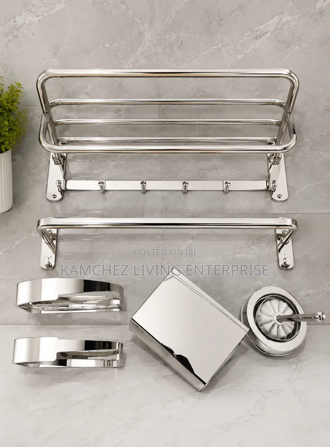 Premium Bathroom Accessories Complete Set