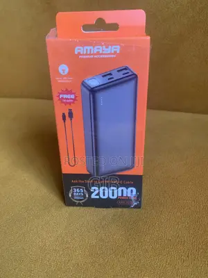AMAYA 20,000mAh Power Bank – Brand New