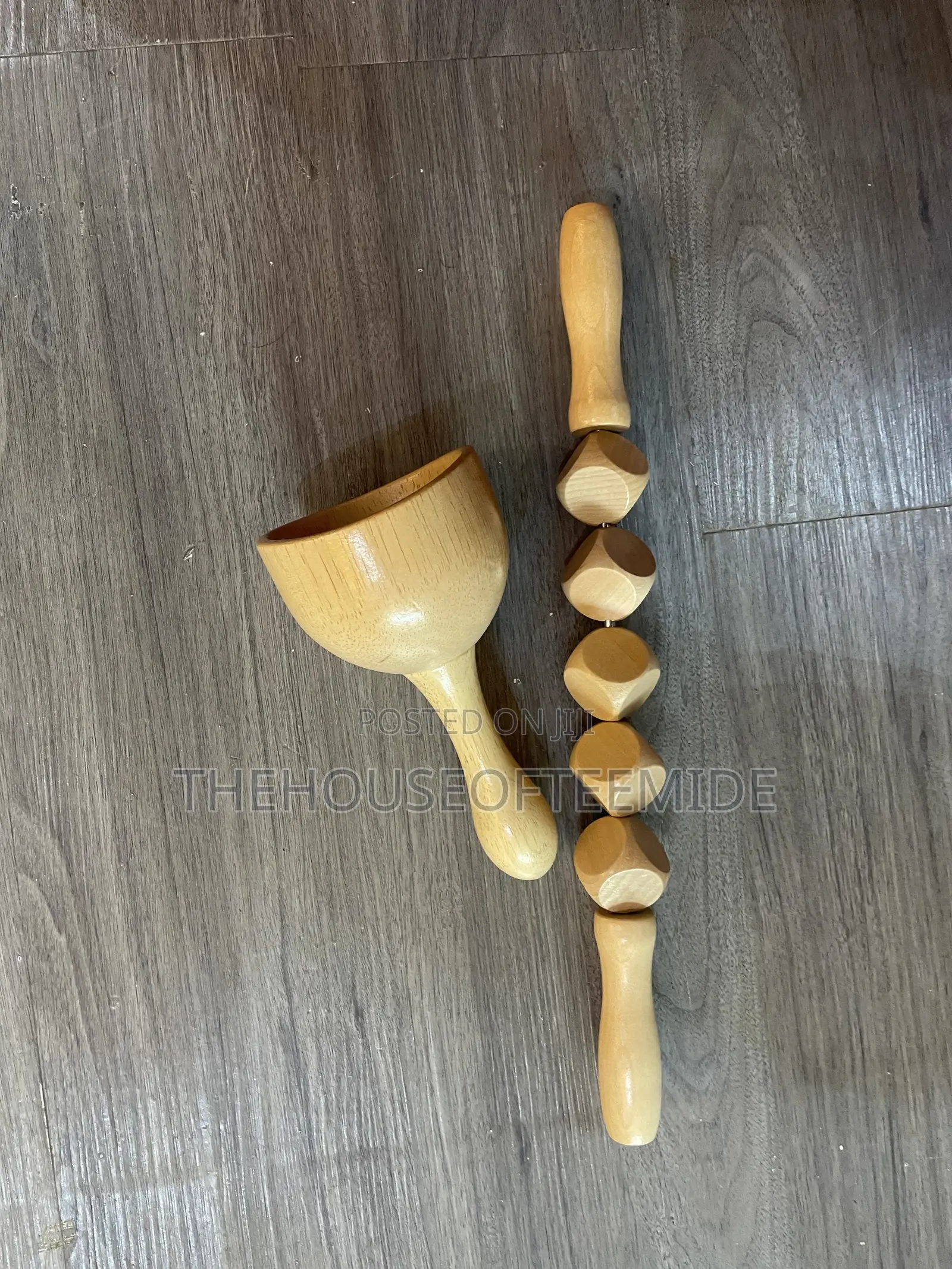 2pc Wooden Massager