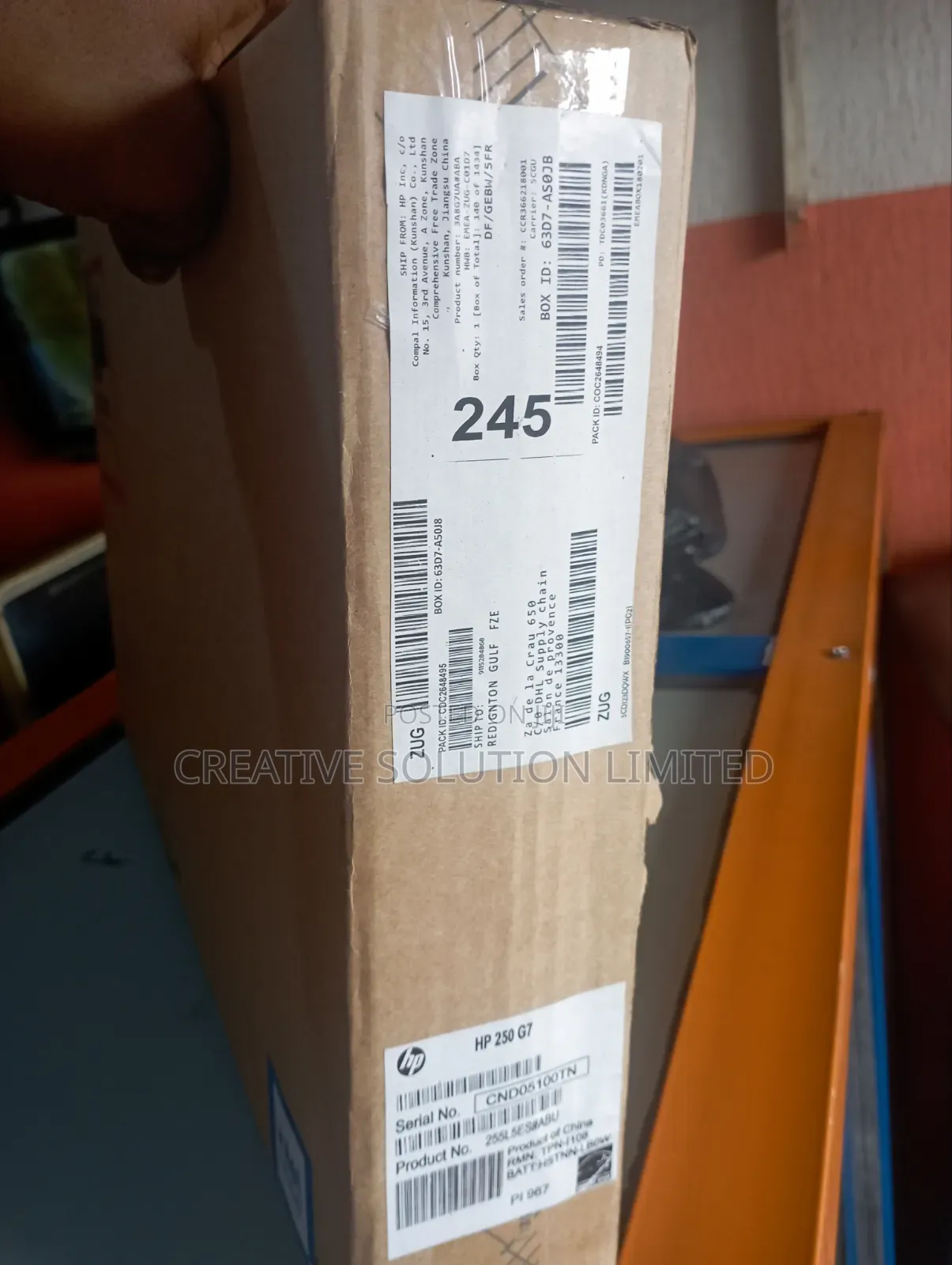 New Laptop HP 250 G7 8GB Intel Celeron HDD 1T
