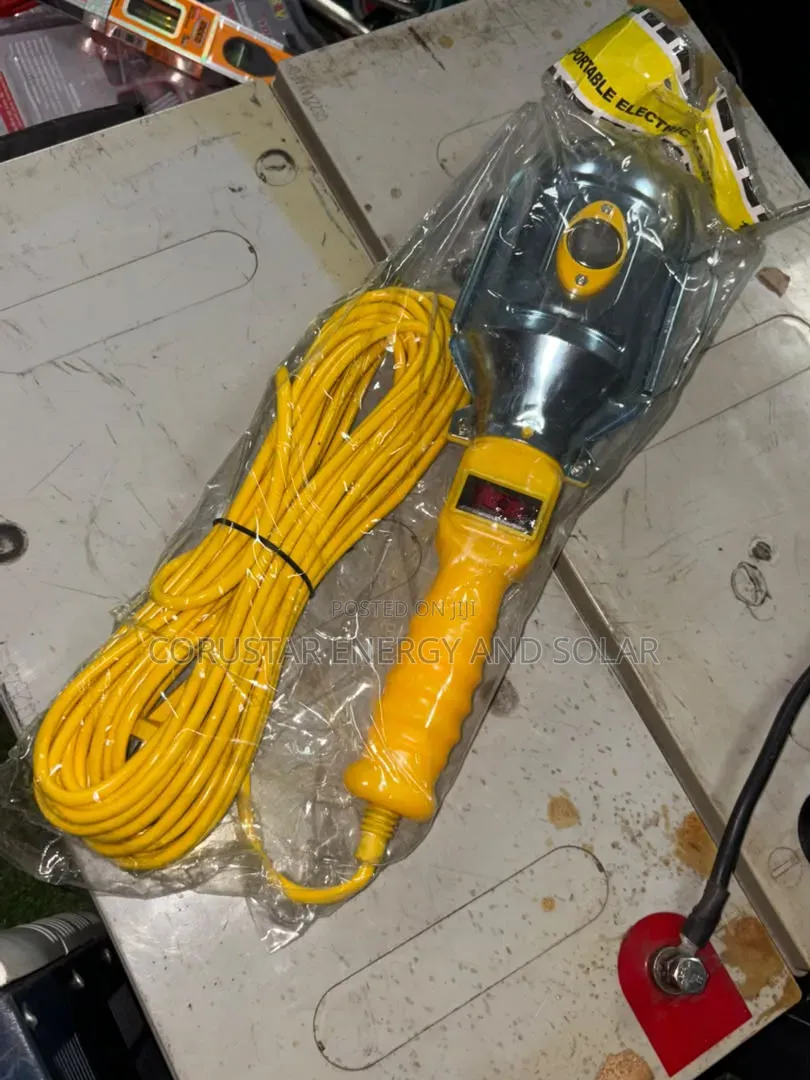 Portable Electric Hand Lamp 10m
