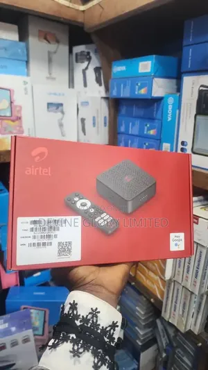 Airtel Android Smart TV Box With Built-in 4g/5g Wi-Fi Router