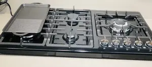 In- Built 5 Burner Gas Cooker