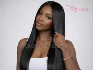 Bone Straight 24, 26, 28-Inch Human Hair Wig – 5x5 Closure