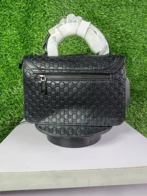 Stylish Black Structured Handbag