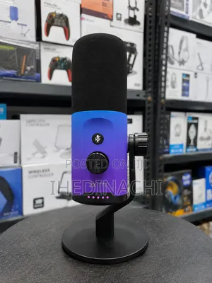  ZX-777 Professional RGB Condenser Microphone – High Quality Audio