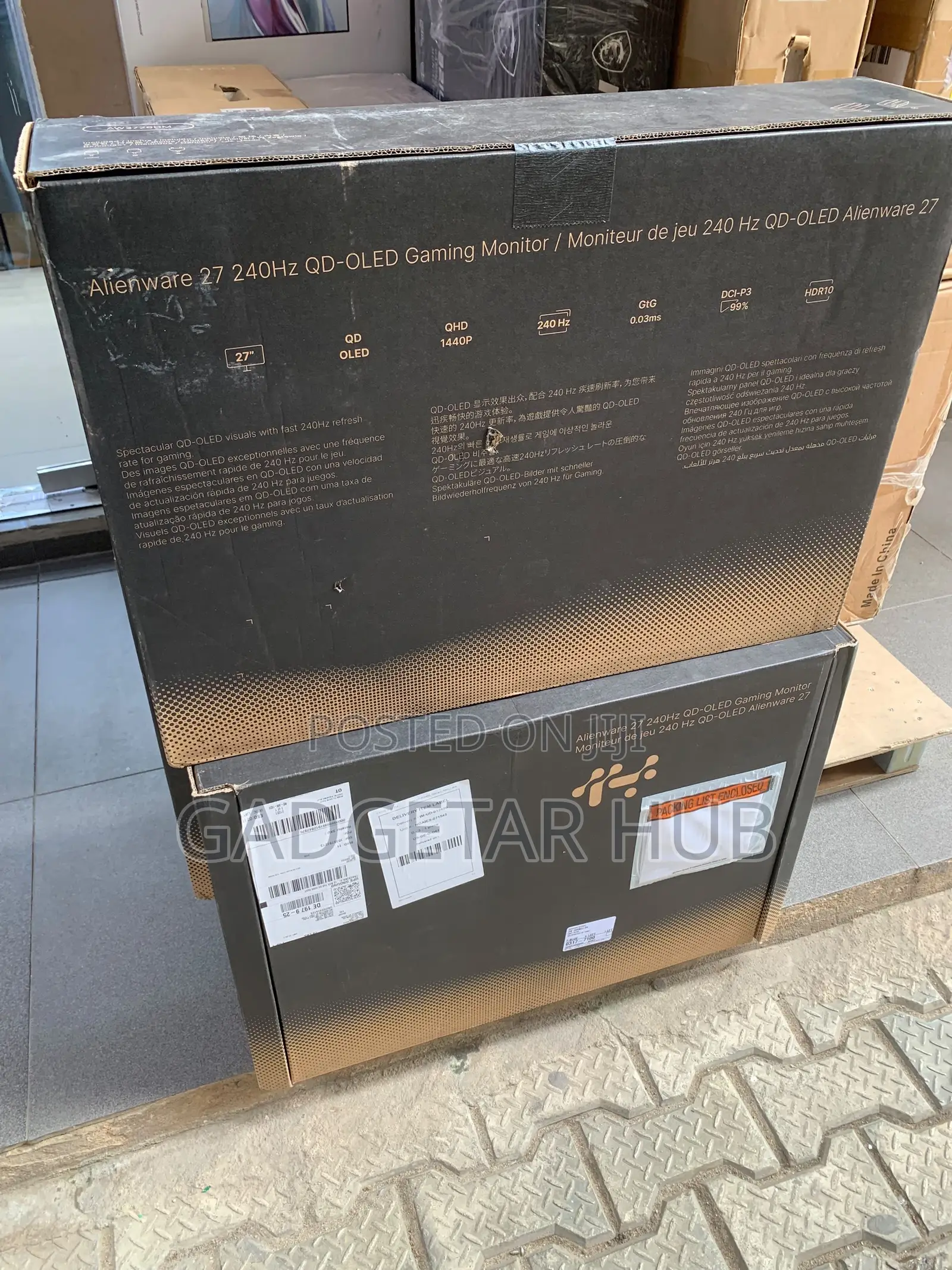Dell Alienware 27 240hz Qd-Oled Gaming Monitor