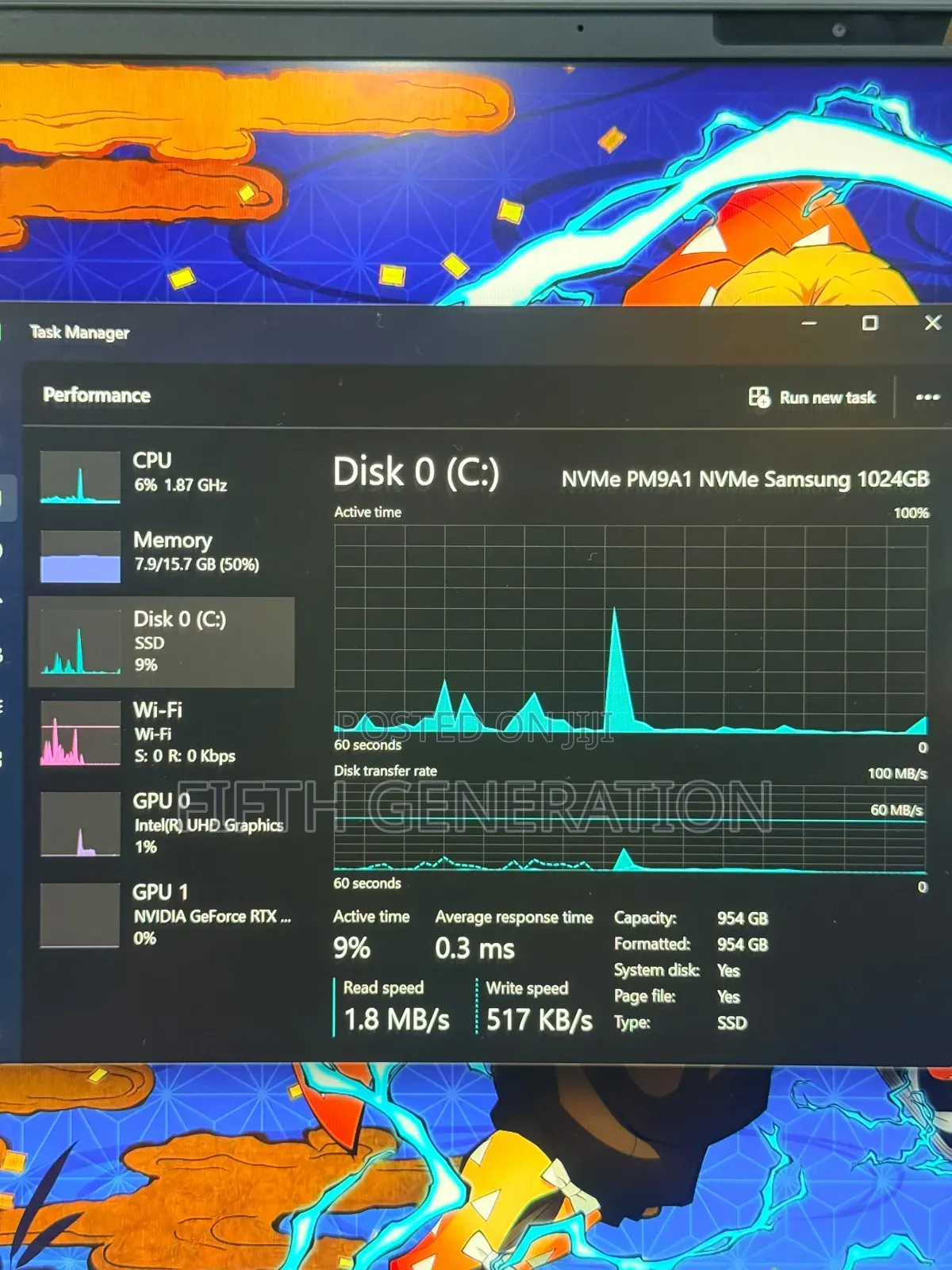 Laptop Dell Allienware M18 R1 16GB Intel Core i7 SSD 1T
