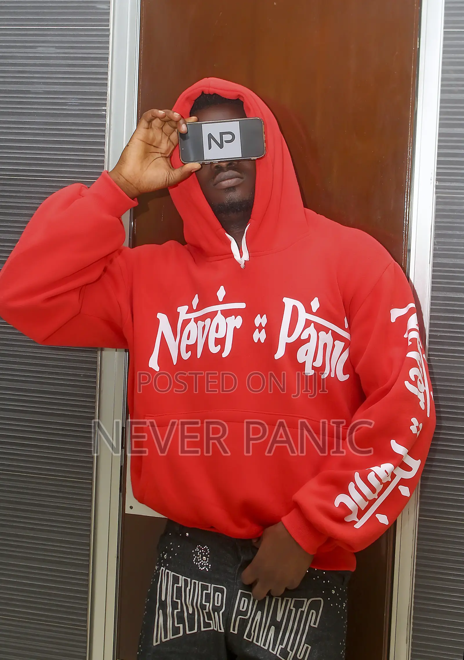 Never Panic Hoodies