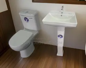 Mico Vstar Water Closet With the Wash Hand Basin Good Flushing