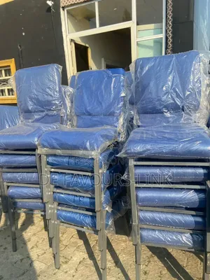 Blue Church Chair