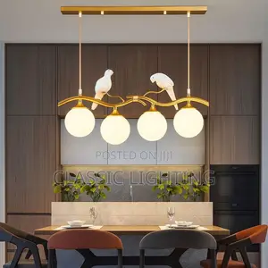 Nordic Bird LED Chandelier Simple E27 Pendant Lighting Fixture
