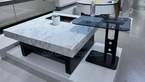 Marble Center Table With Sidestool