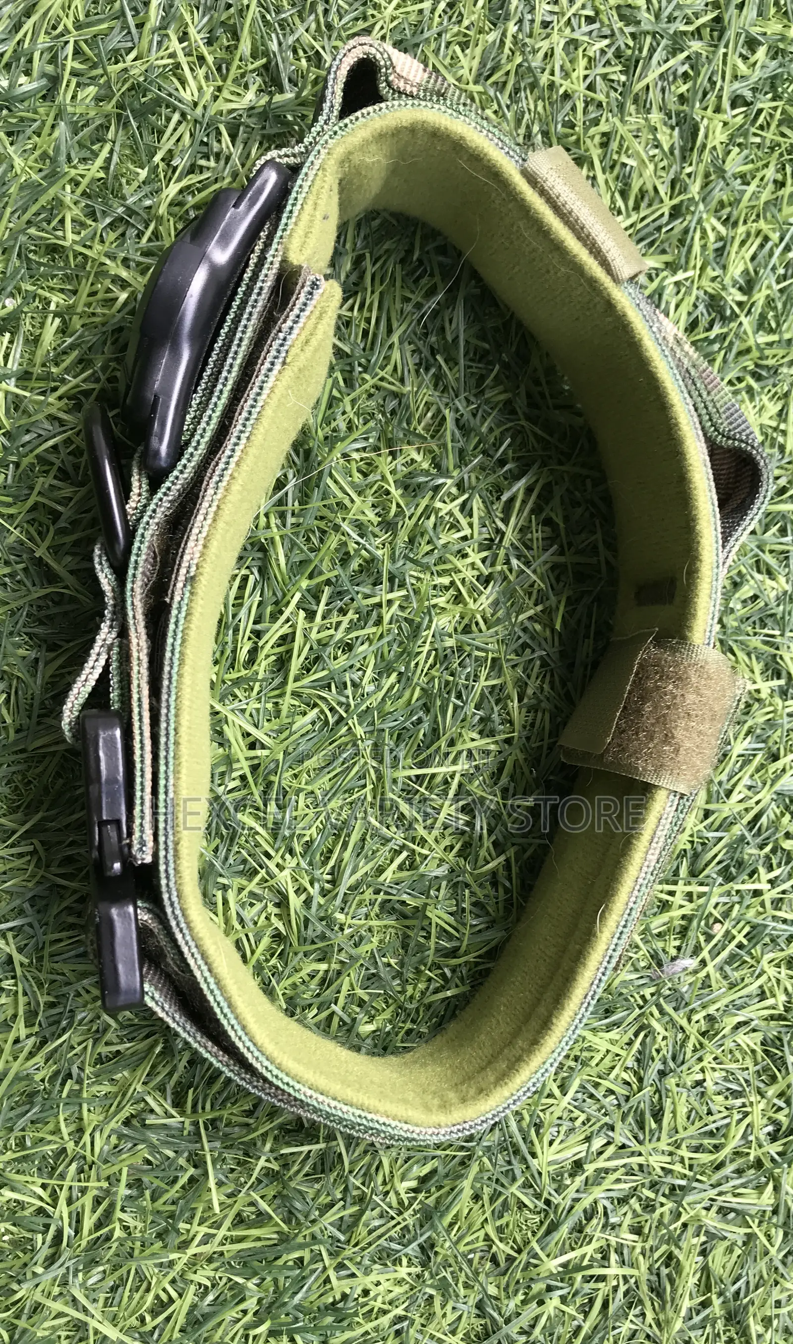 Tactical Dog Collar With Quick-Release Buckle