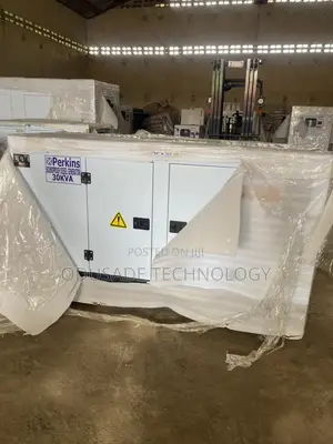 New PERKINS 30KVA Silent Diesel Generator Set