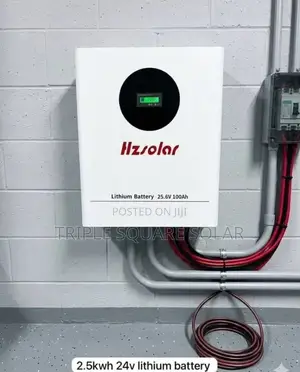Hzsolar 2.5Kwh 24V 100Ah Lithium Battery