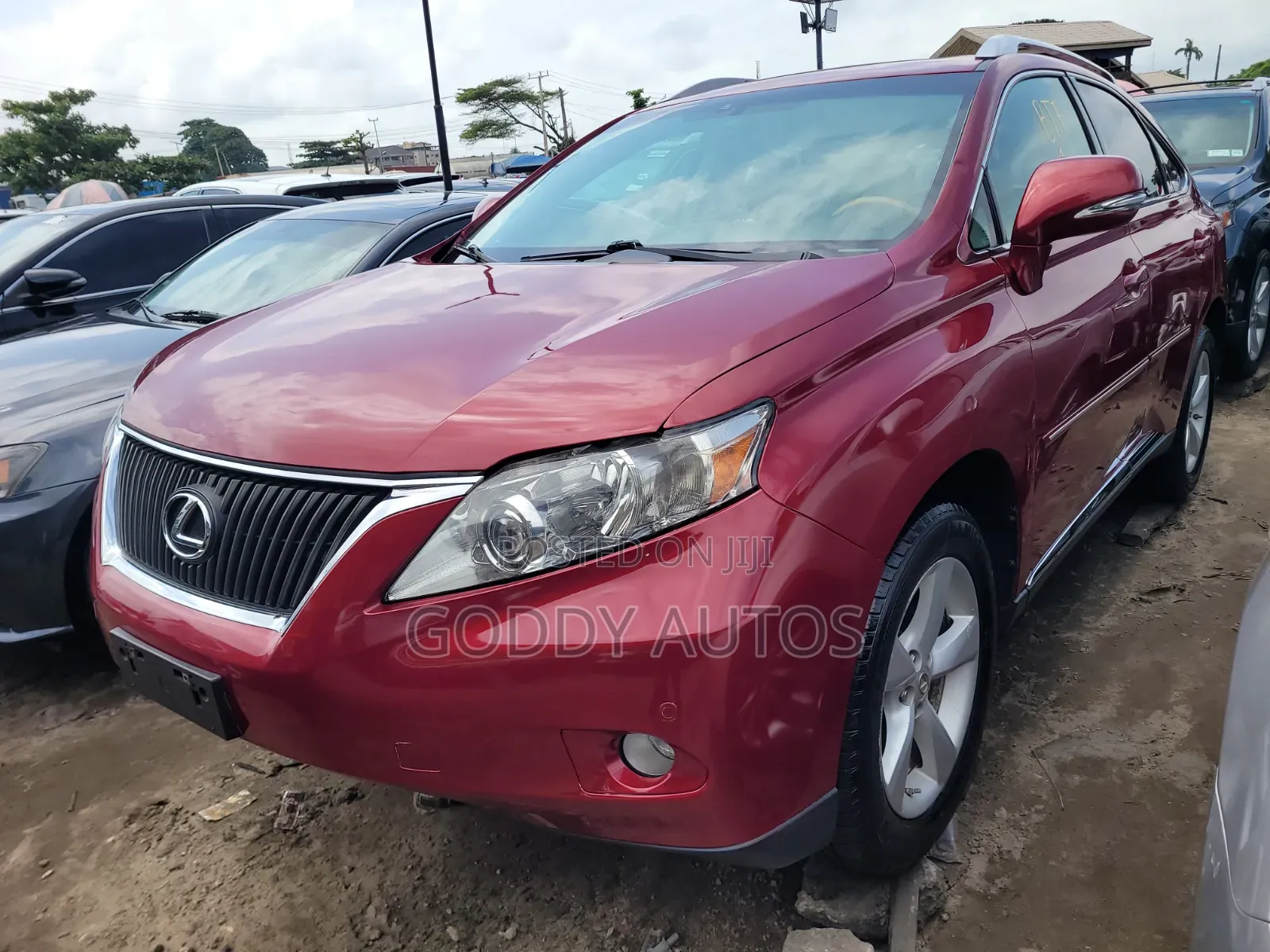 Lexus RX 2012 Red