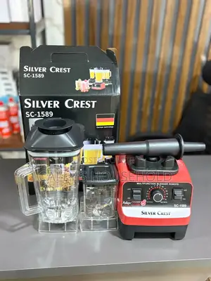 2in1 Silver Crest Blender