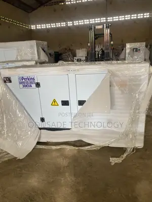 New PERKINS 30KVA Silent Diesel Generator Set