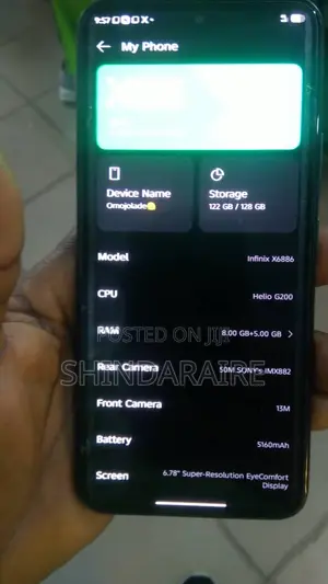 Infinix Hot 60 Pro+ 128 GB Gray