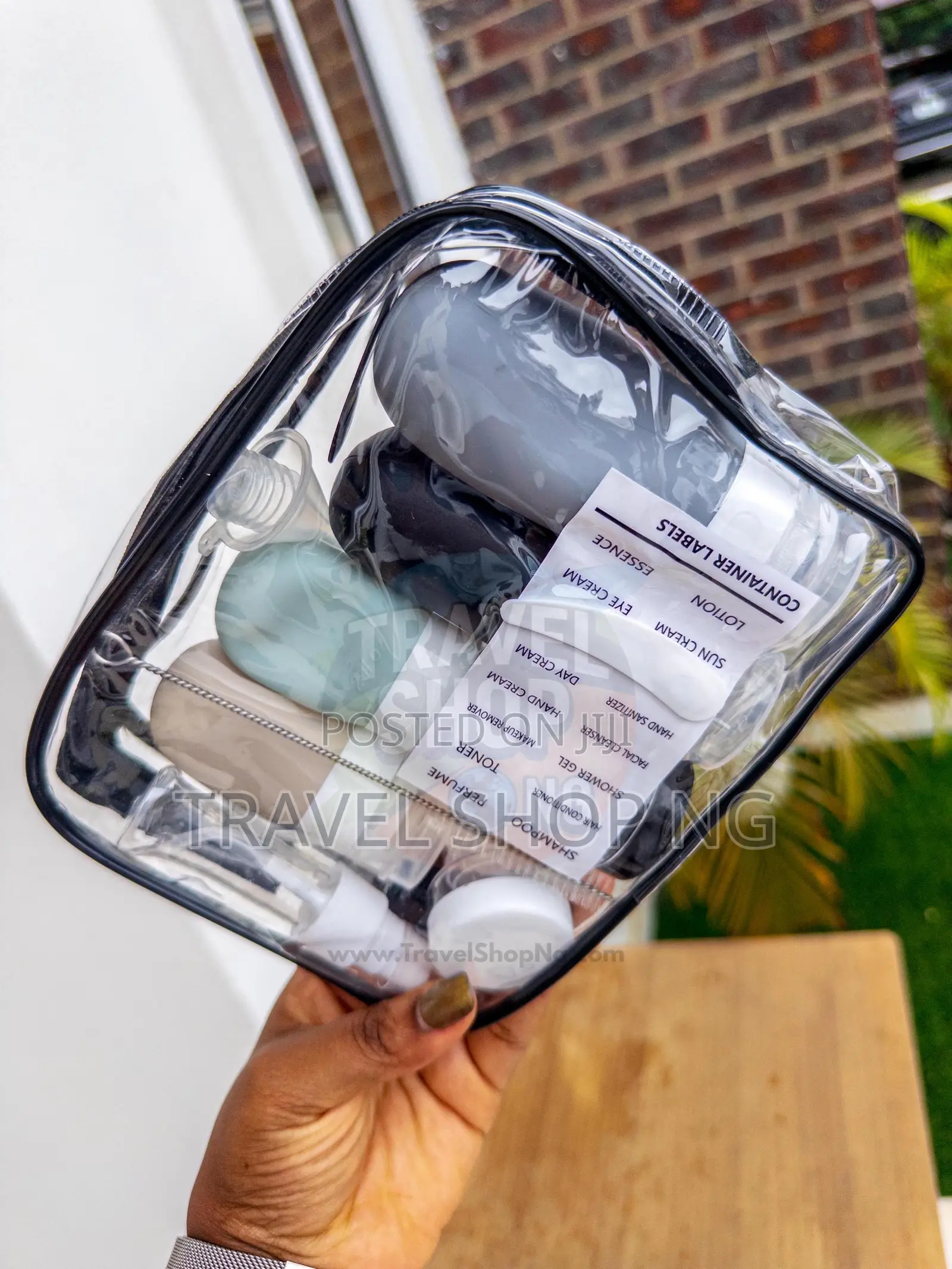 17 Piece Silicon Travel Containers