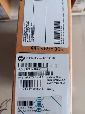 New Laptop HP EliteBook 830 16GB Intel Core i5 SSD 256GB