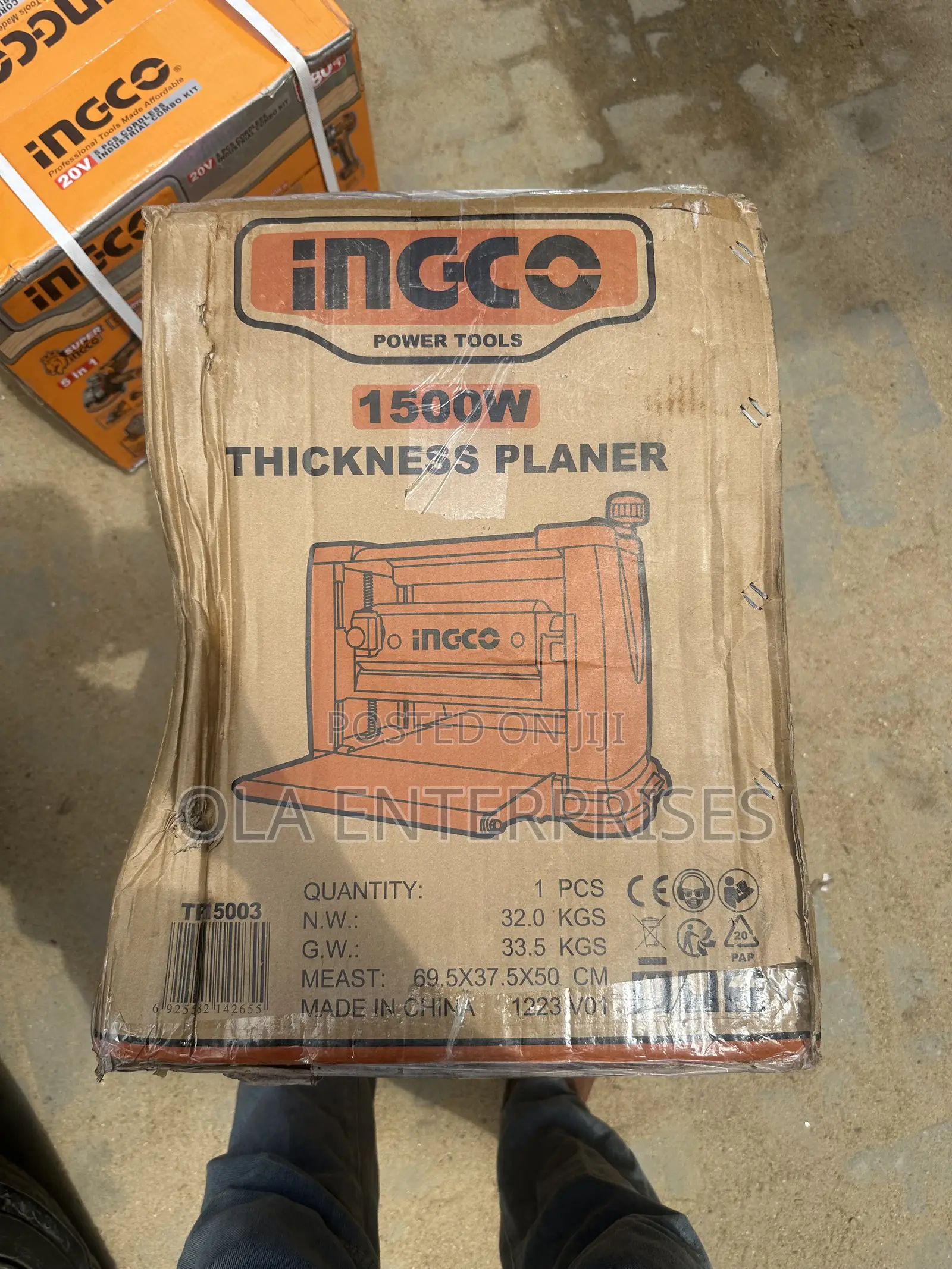 1500W Thickness Planer