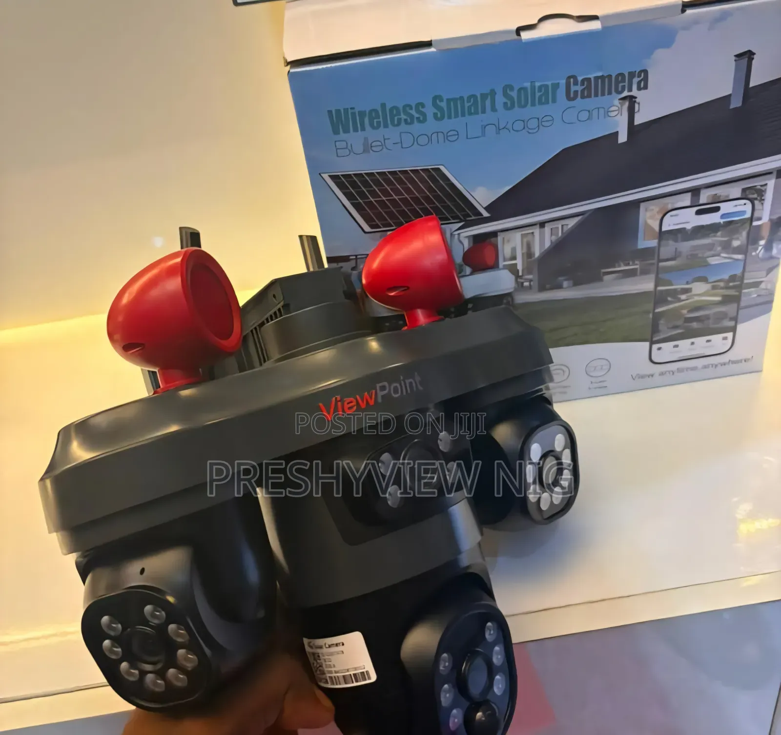 3 Lens Surveillance Security Camera