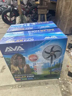 Ava Standing Rechargeable With Solar Panel