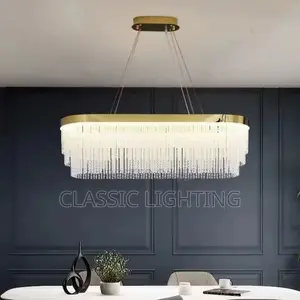 Light Luxury Crystal Lamp Living Room Main Lamp New High-End Chandelie