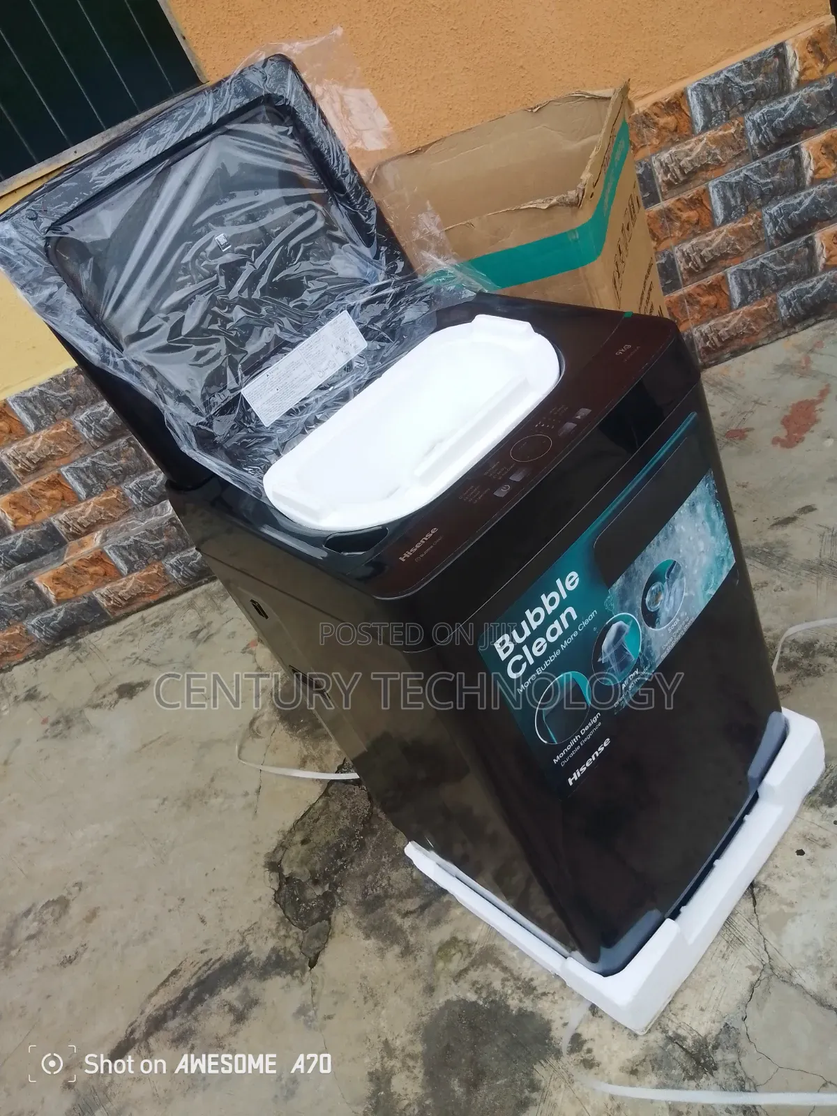 Hisense 9kg Automatic Washing Machine – Powerful Efficient