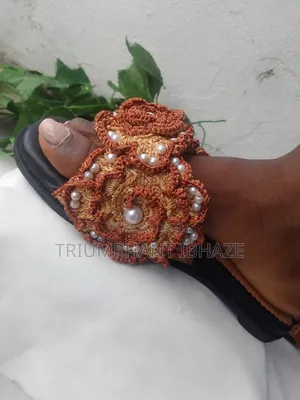 Floral Crochet Footwear