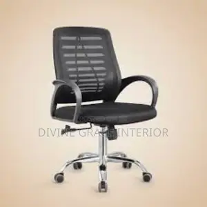 Ergonomic Swivel Office Chair With Wheels