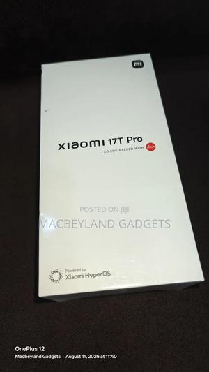 New Xiaomi 17T Pro 512 GB Black