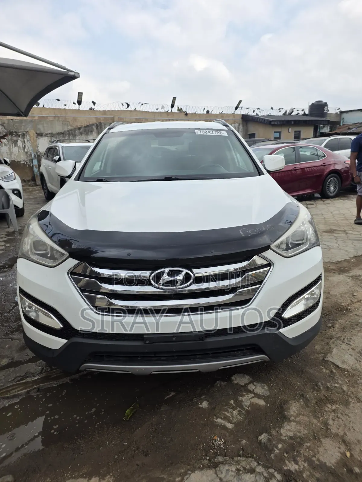 Hyundai Santa Fe 2013 White