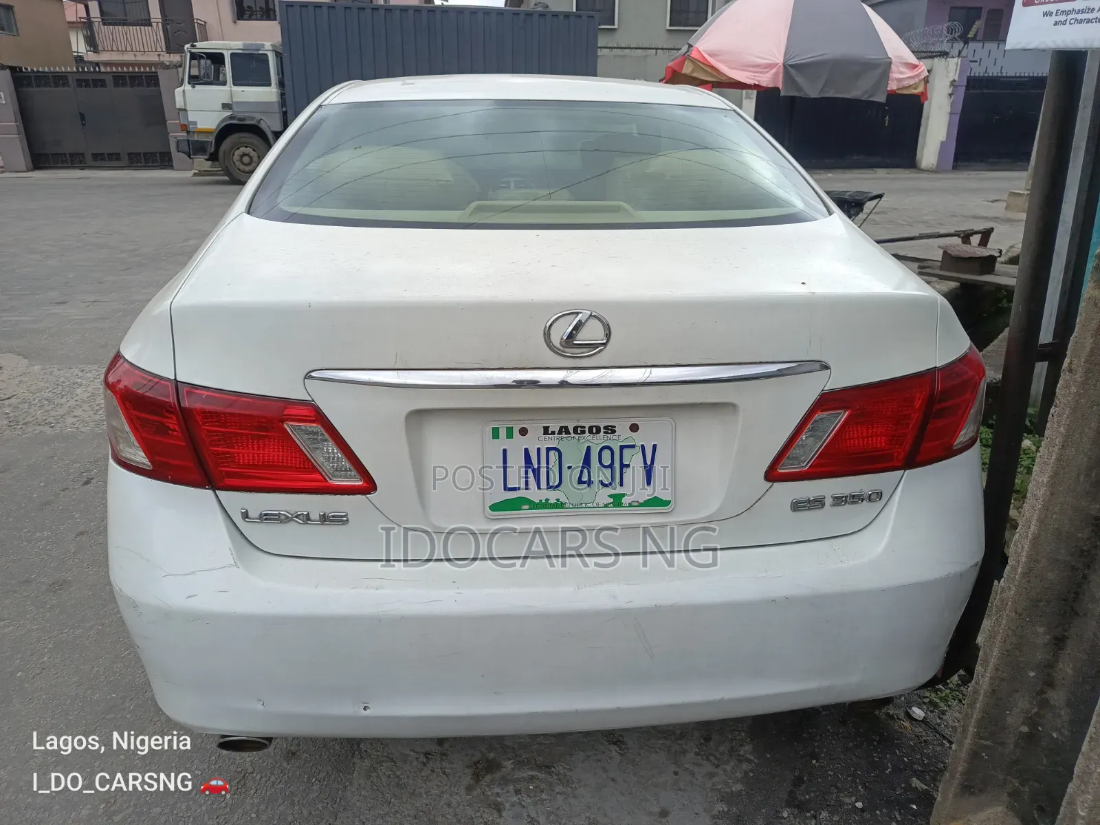 Lexus ES 350 2008 White