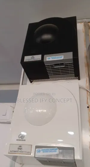 White Automatic Hand Dryers