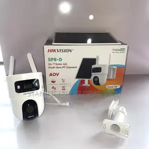 Hikvision 8MP 4G AOV Dual Lens Solar PT Camera (Hik-Connect App)