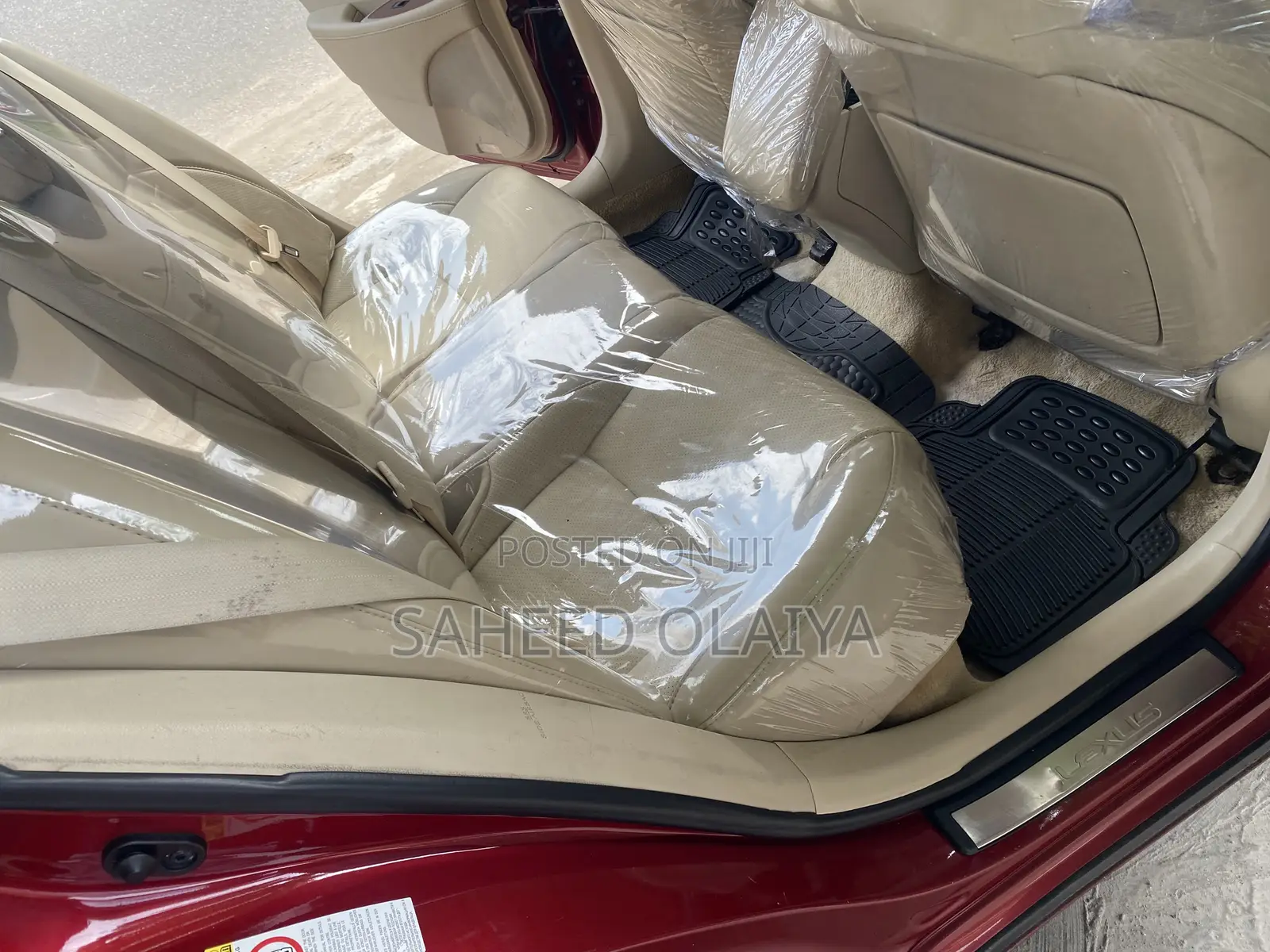 Lexus ES 350 2011 Red