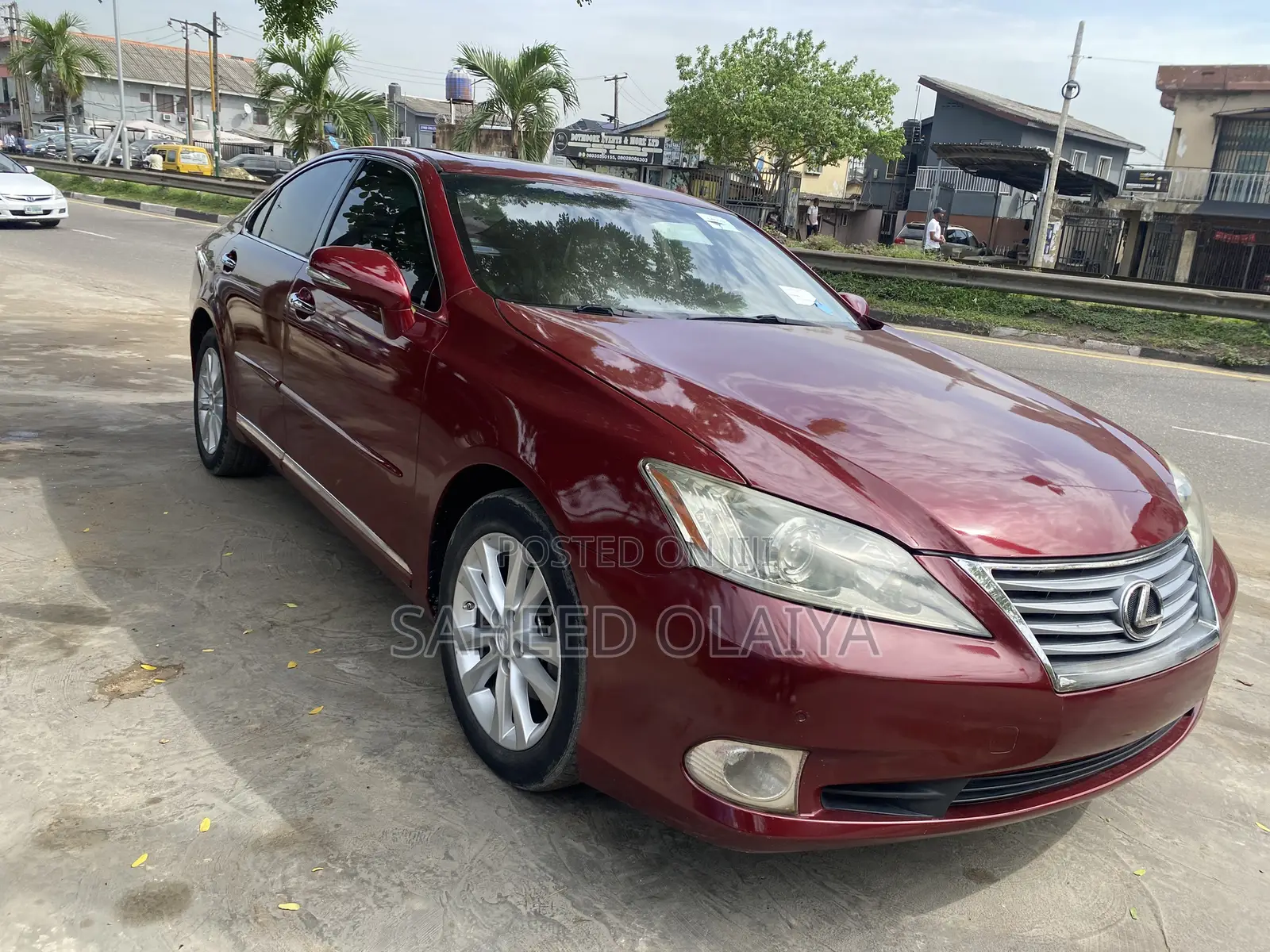 Lexus ES 350 2011 Red