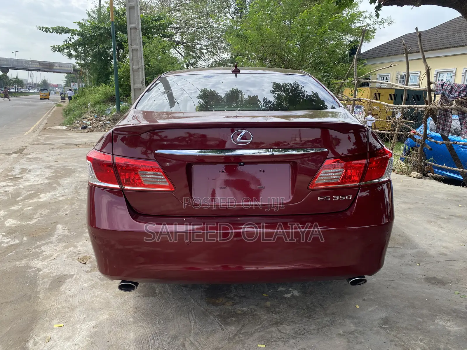 Lexus ES 350 2011 Red