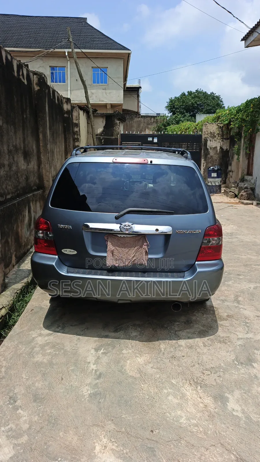 Toyota Highlander 2006 Blue