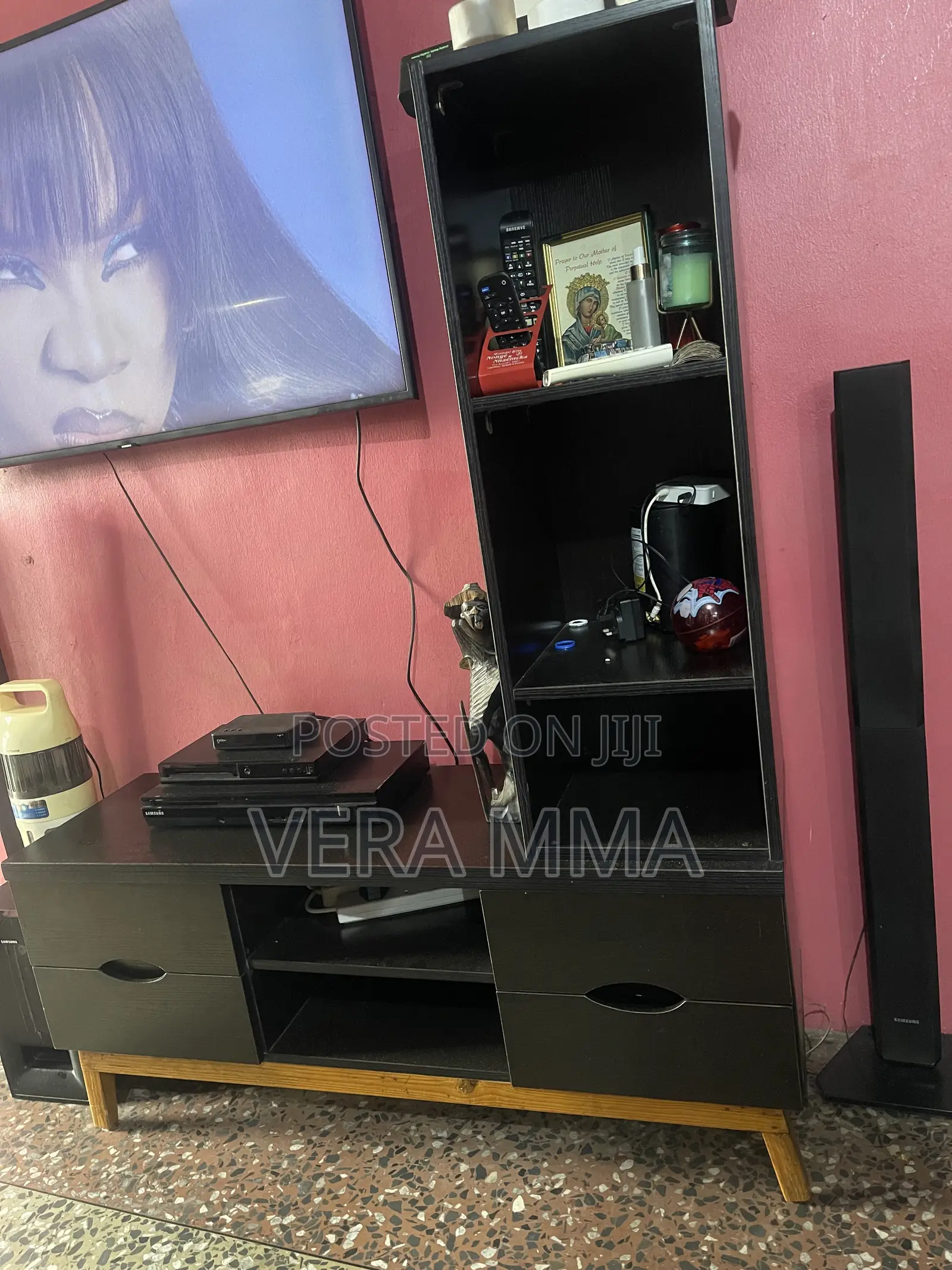 TV Console and Shelves