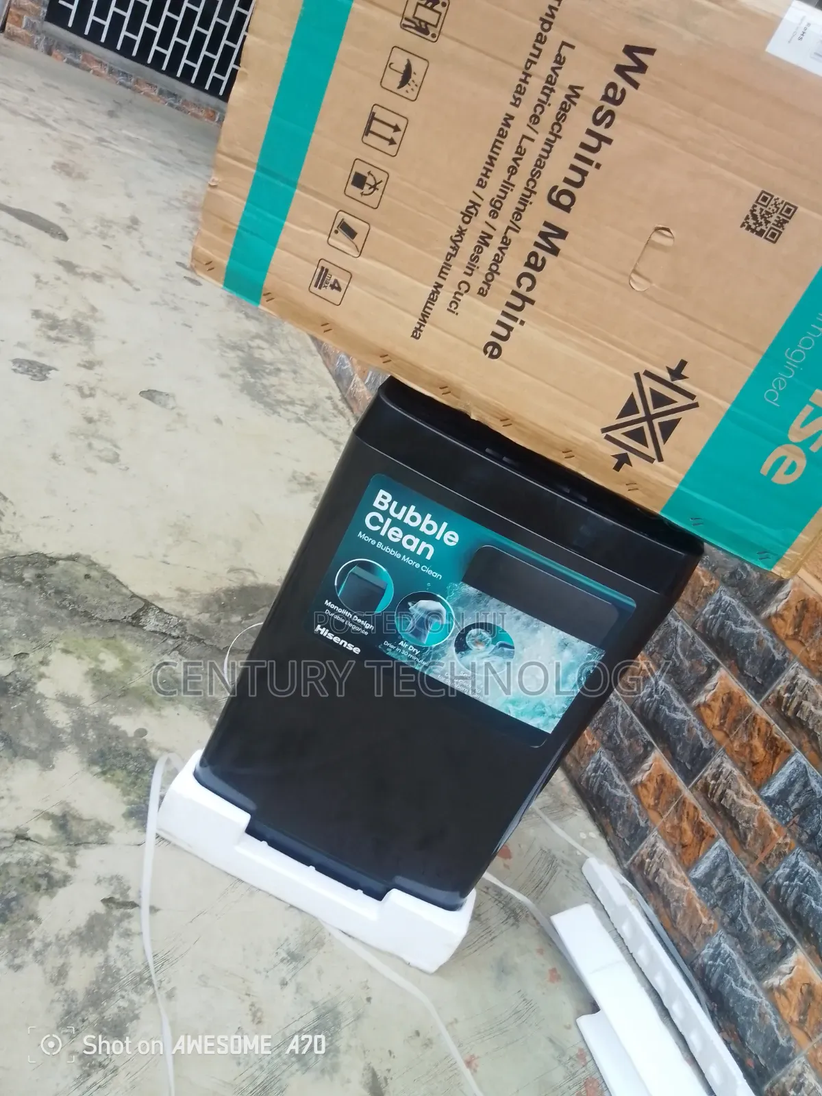 Hisense 9kg Top Load Smart Control Auto Washing Machine Easy Load
